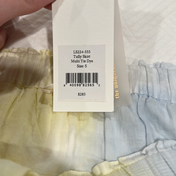 NWT LoveShackFancy multi colored skirt size small - Picture 4 of 4